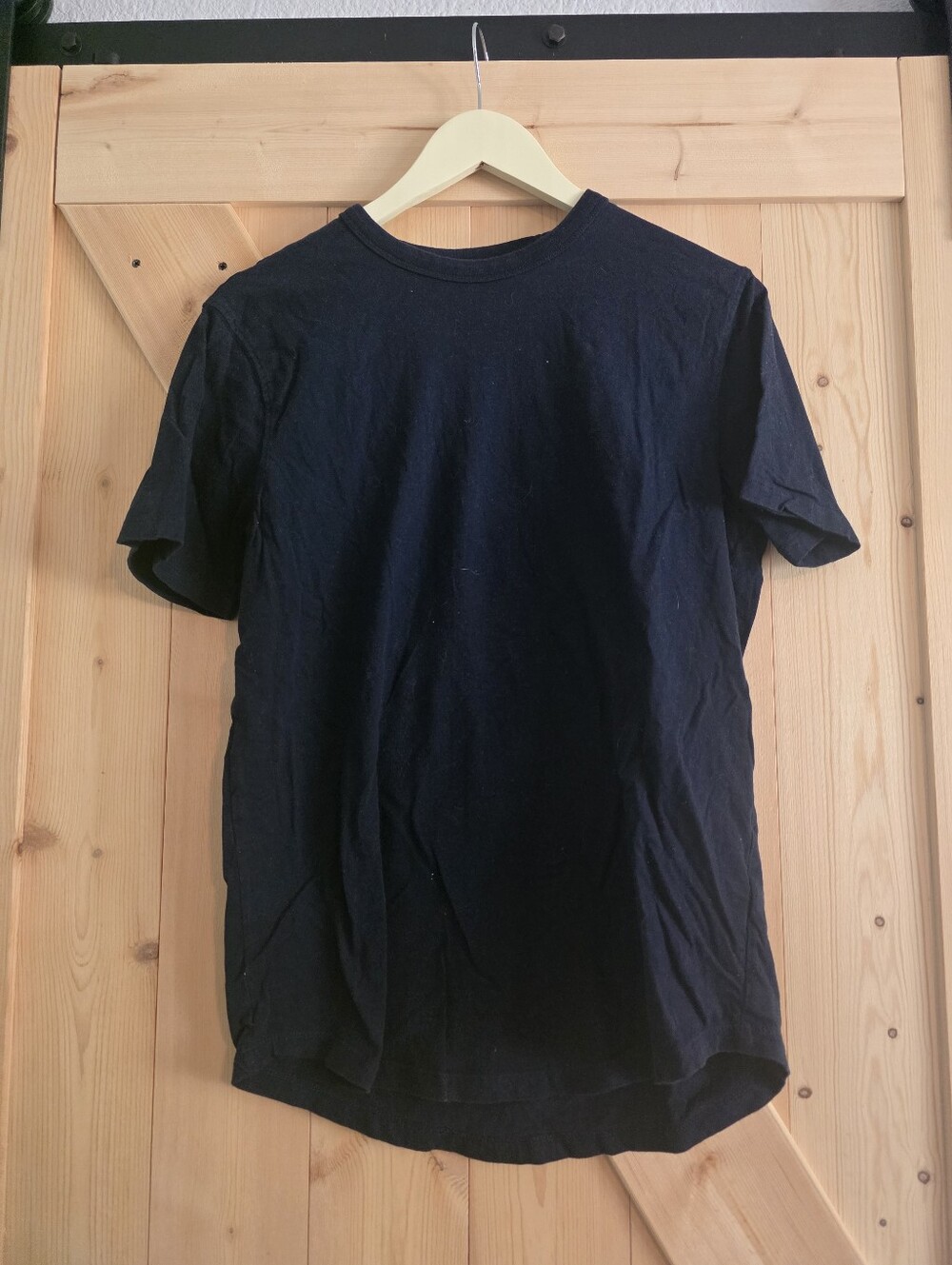 Old Navy Navy Short Sleeve Crew Neck Tee